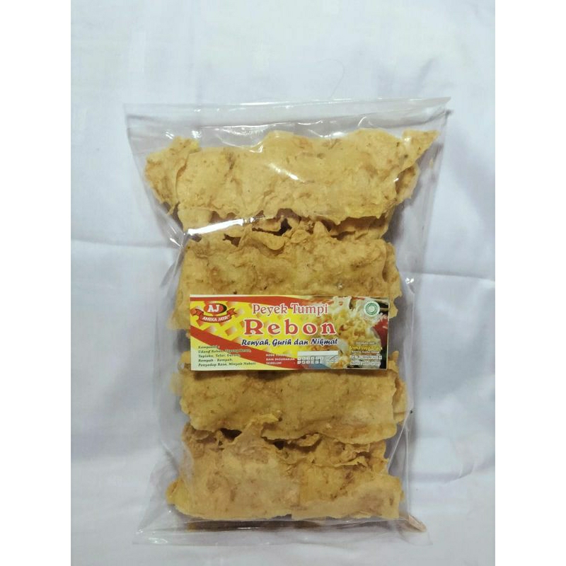 

(200Gr) PEYEK REBON / PEYEK TERI ANEKA JAYA SNACK