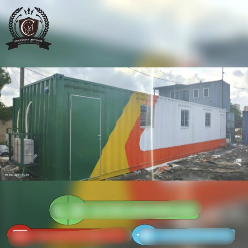 Office Container 40feet [Jual/Sewa/Modif/Office/Dry/Second] 10ft, 20ft, 30ft, 40ft