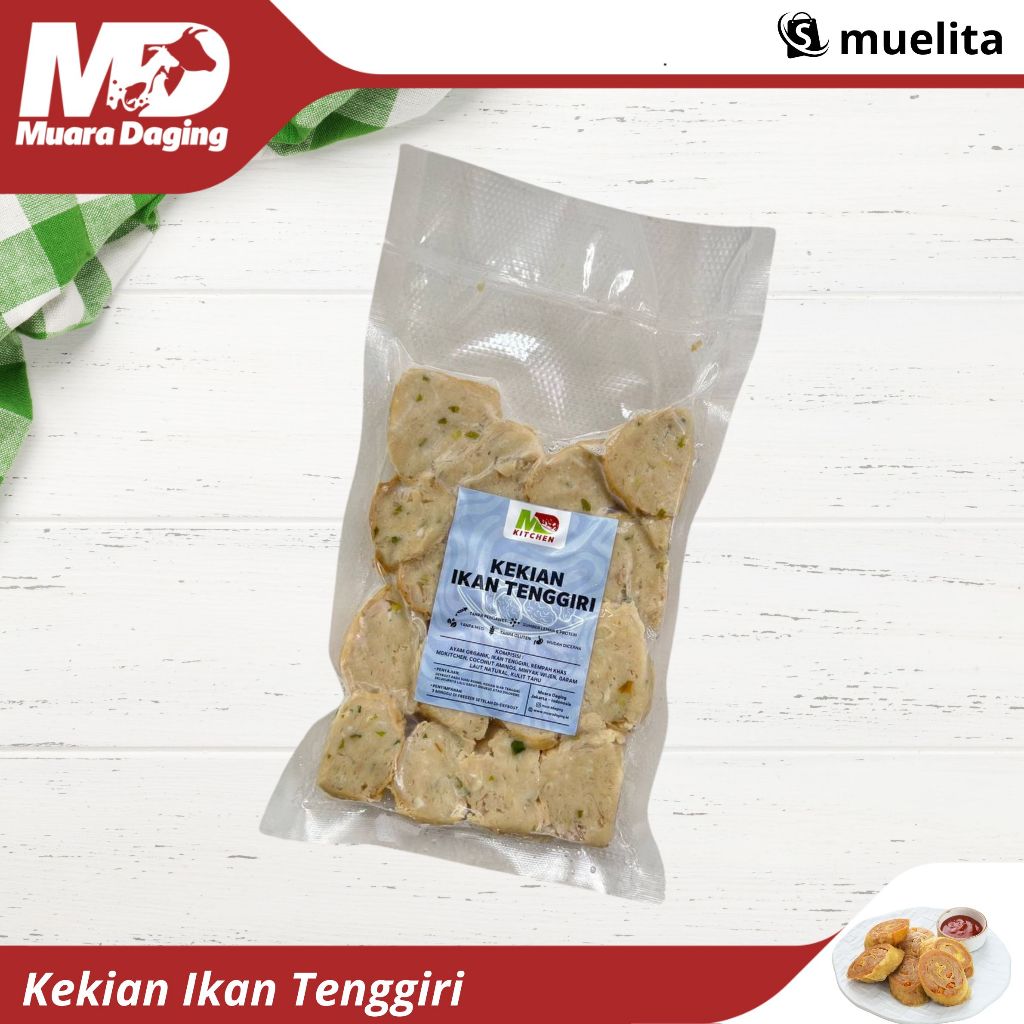 

Kekian Ikan Tenggiri GLUTEN FREE - TINGGI KALSIUM DAN OMEGA-3, LEZAT DAN BERGIZI, TANPA PENGAWET