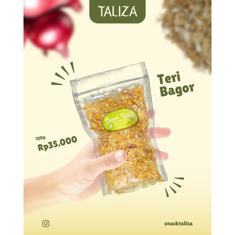 

TERI BAGOR (Teri mixed Bawang Goreng) TALIZA