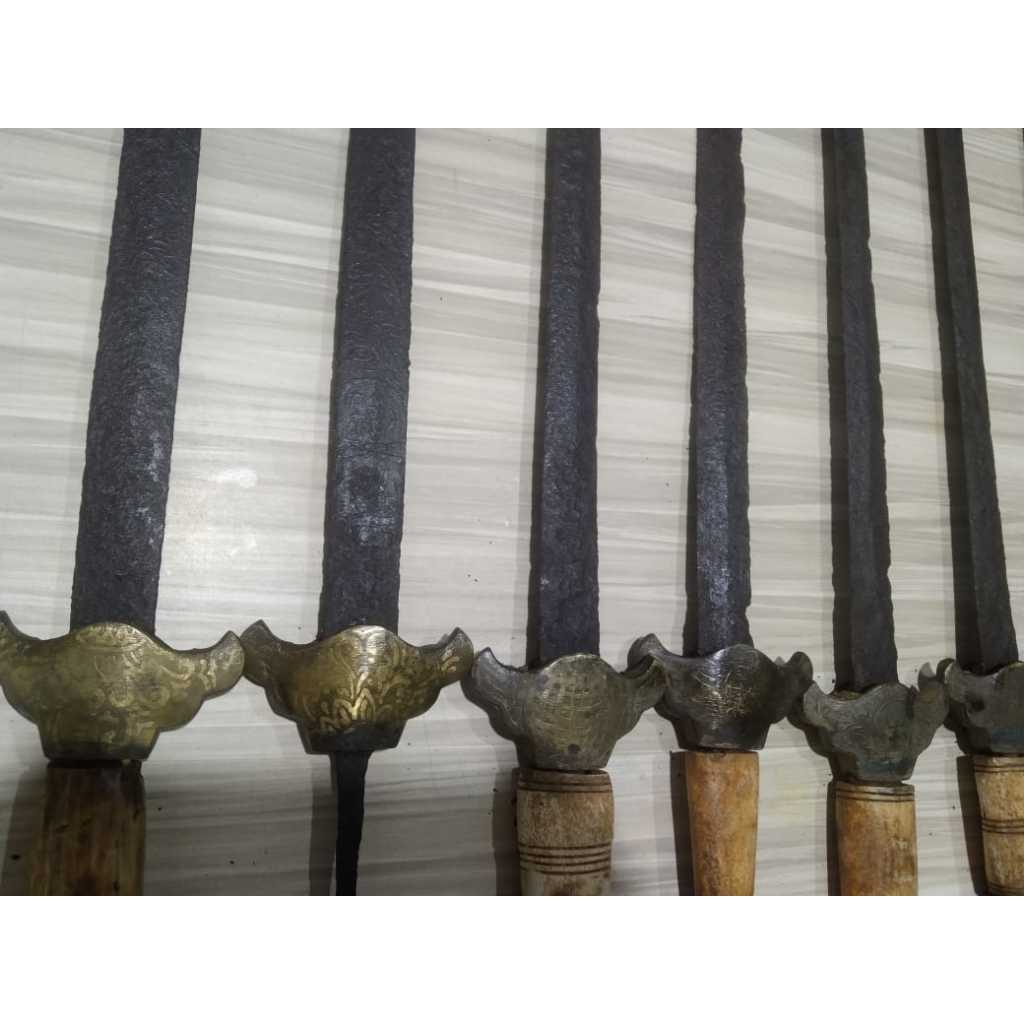 7 Pedang Pusaka Tua 100 Tahun Kuno Jadul Antik