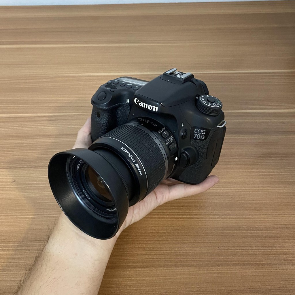 kamera canon 70d kit second