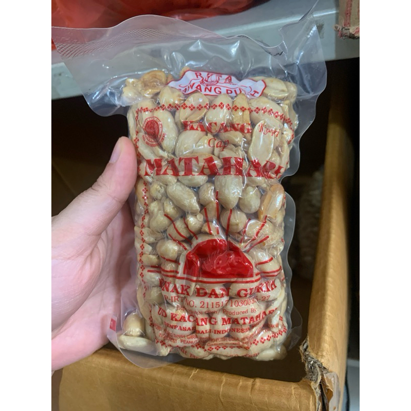 

KACANG KAPRI CAP MATAHARI BALI 250GR BAWANG PUTIH ORIGINAL