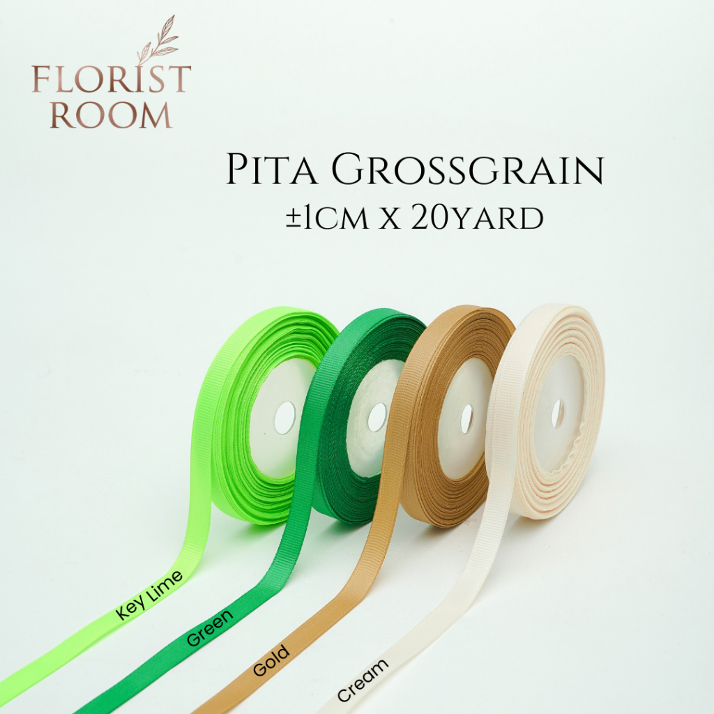 

Pita Grossgrain ± 1cm x 20Yard