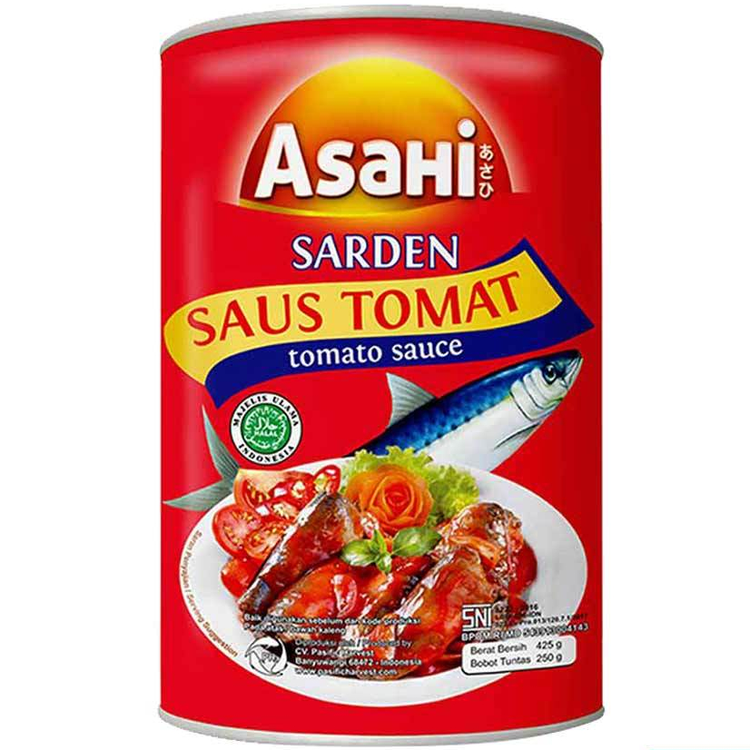 

ASAHI Sardines Saus Tomat 425gr