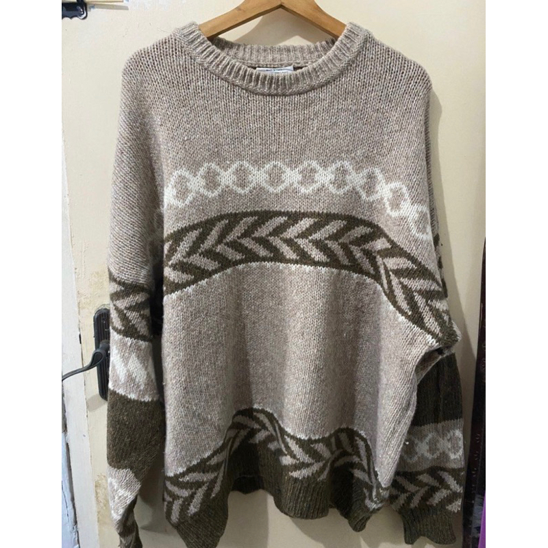 Vintage 90s wool knit sweater by United Colors of Benetton