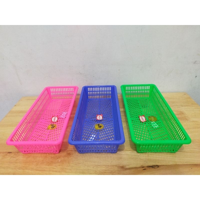 Keranjang Plastik Shinpo SIP-211 / Bakul Segi Berlubang Plastik / Keranjang Berlubang Persegi / Kera