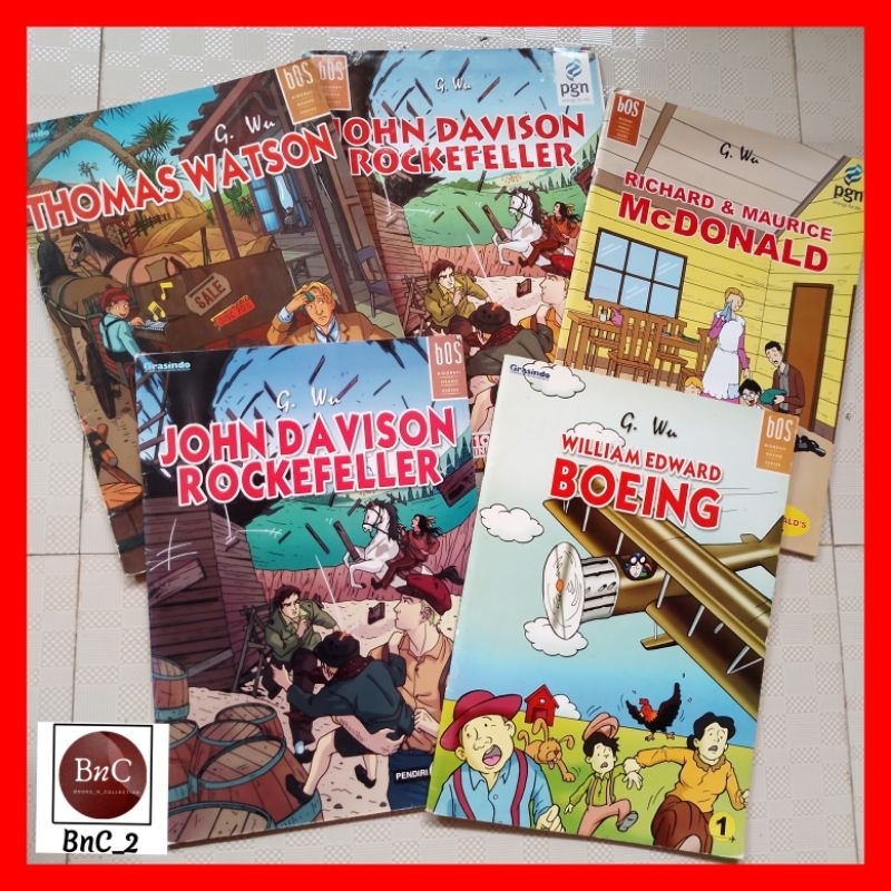 Komik G Wu biografi tokoh dunia prelove