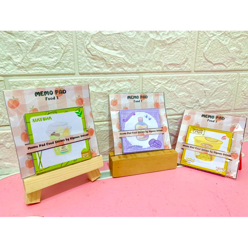 

Memo Pad Food
