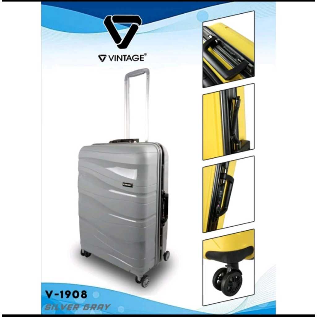 Vintage Polo Milano Koper Hardcase PP Frame 24 Inch FREE Cover Luggage LIMITED EDITION 908