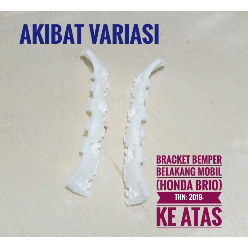 Bracket Bemper Belakang Mobil Honda Brio 2019 Ke Atas Bracket Bemper Belakang All New Brio