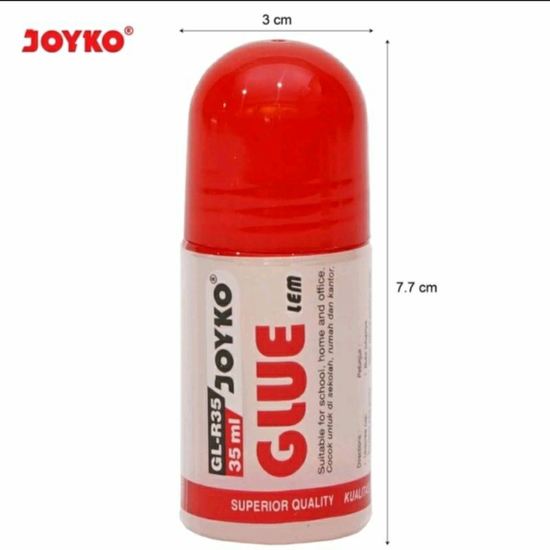 

JOYCO Glue GL-R35 / Lem Kertas Joyko GL-R35 / Lem Kertas JOYKO Botol GL-R35 35 ml