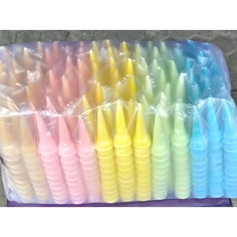 cone ice cream / contong es krim diameter 3,8 cm 350 pcs