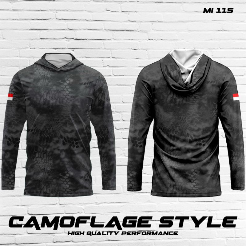 Baju camo berburu / jersey camo berburu / jersey hoodie berburu || MI115