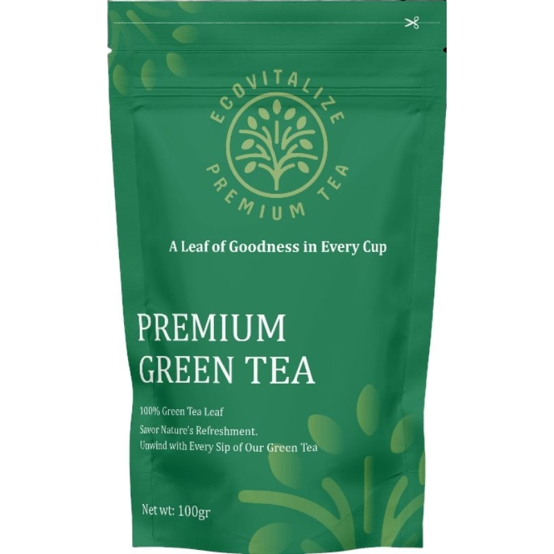 

Premium Green Tea Leaf - EcoVitalize Green Tea