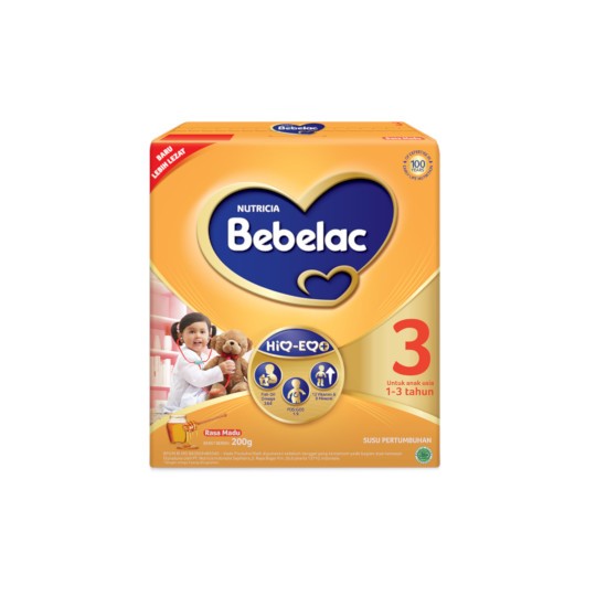 Bebelac 3 Madu & Vanila 200/400/620gr/Susu Pertumbuhan/Susu Bebelac