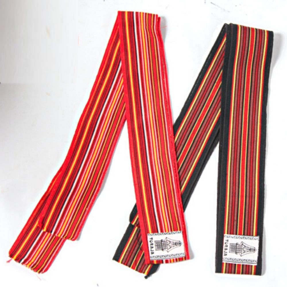 Syal Ikat Kepala Toraja Tenun Toraja / Ikat Kepala Etnin Toraja Kualitas Premium