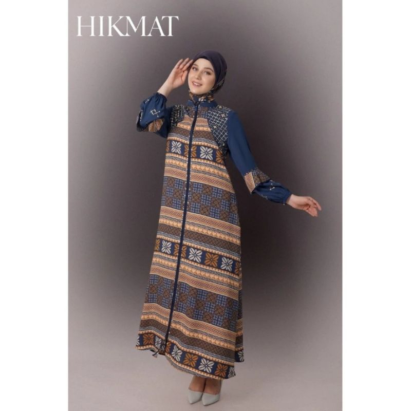 Abaya hikmat fashion new A9211 Termurah size M