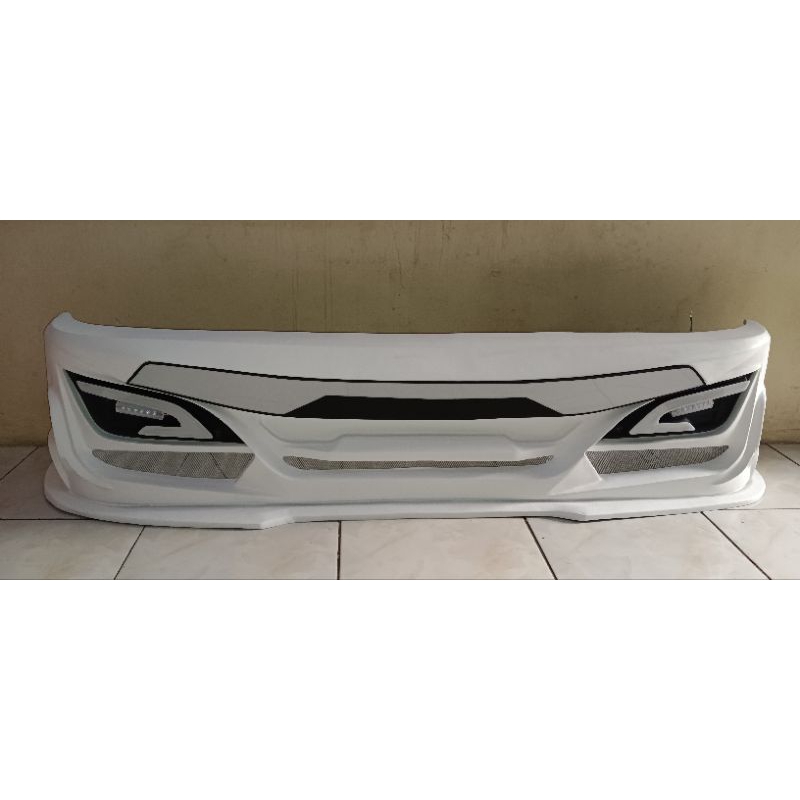 bemper patriot plus lampu, bisa buat canter, ragasa, dyna, nmr, elf