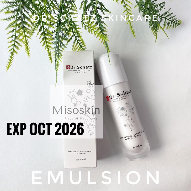EMULSION - DR SCHATZ  - Blue Copper Ketone Peptide