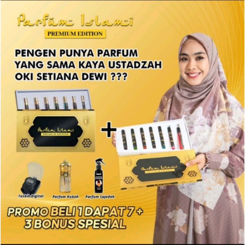 Parfum Islami Paket Premium Edition Wangi Lembut Tahan Lama Non Alkohol Original
