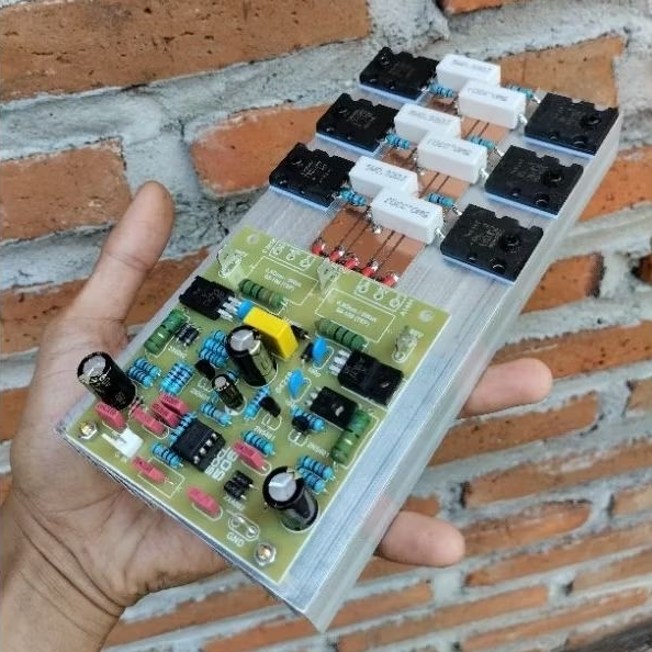 Kit Driver Power SOCL 506 Pcb Fiber Lengkap Transistor Toshiba Original Japan Lot 524