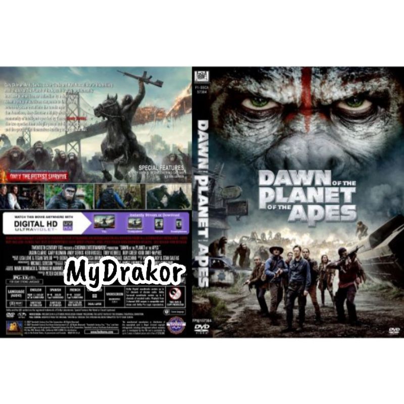 kaset film Dawn Of The Planet Of The Apes [ 2014 ]