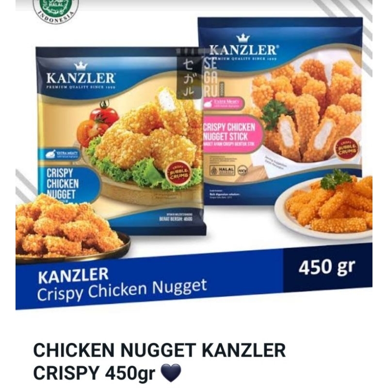 

CHICKEN NUGGET CRYSPY KANZLER 450 gr
