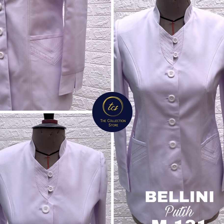 STAR BLAZER BELLAGIO SERAGAM PUTIH PNS DINAS BLAZER GURU JAS PUTIH