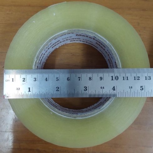 

Grosiran Lakban Bening Coklat 45 MM x 3 Yard ECO