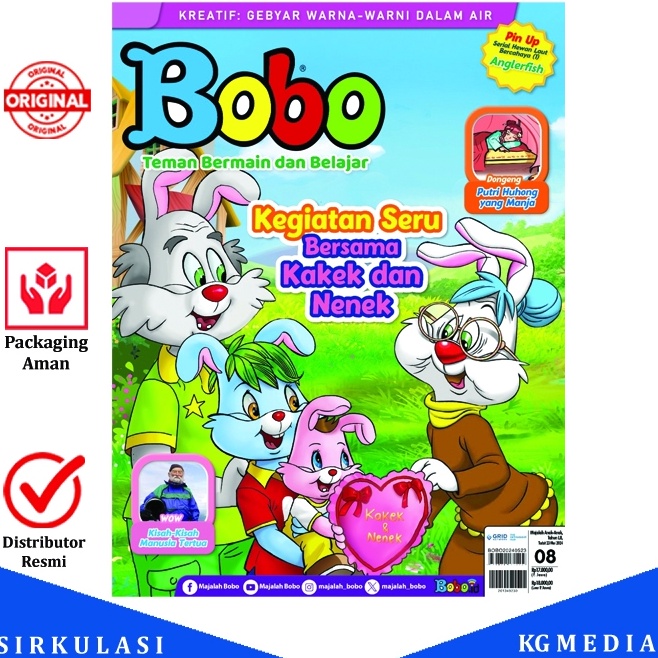 Produk Terbatas Majalah Bobo Edisi Mei 224