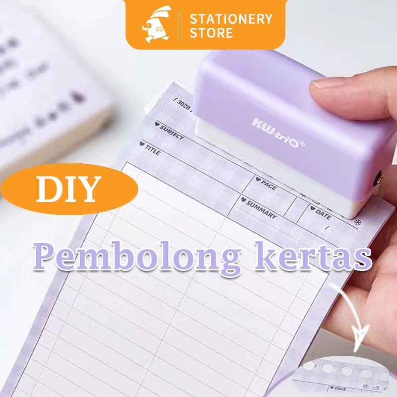 

A4 A5 B5 Pembolong kertas 6 lubang/Pembolong kertas/Punch-Rabbit Stationery