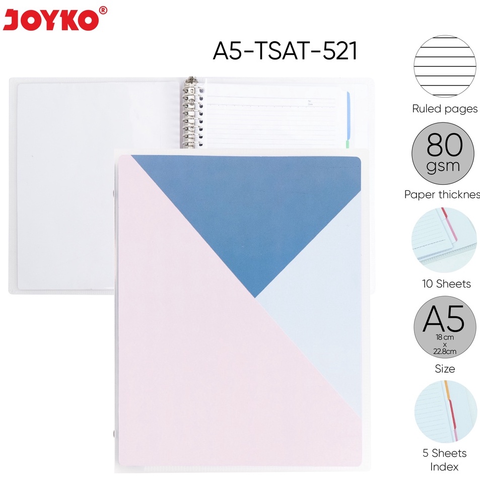 

Bayar Di Tempat Binder Note Joyko A5TSAT521