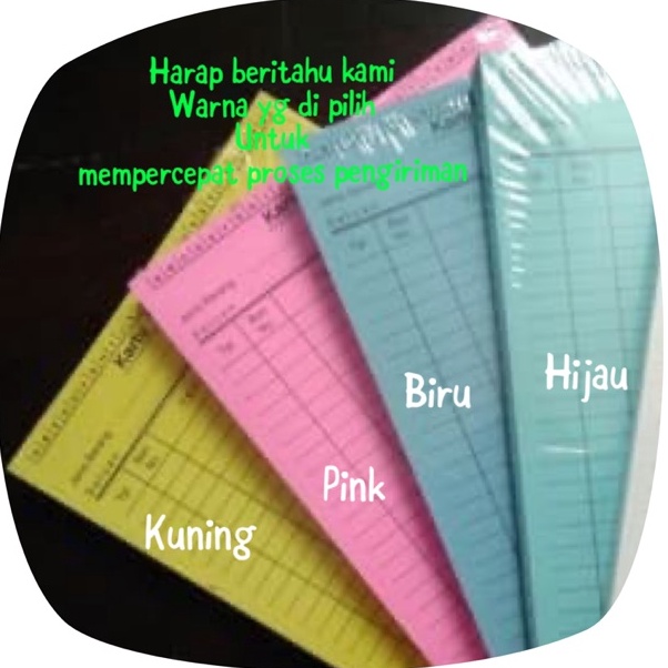 

Kartu stock warna