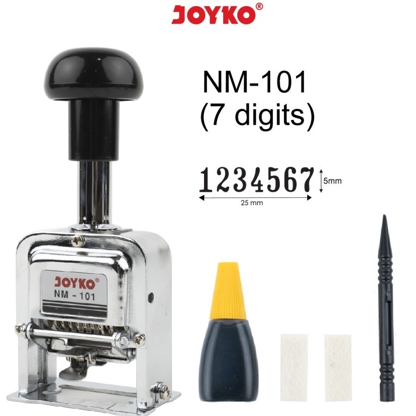 

Laris Numerator 7digitAutomatic Number MachineStempel Angka Otomatis JOYKO