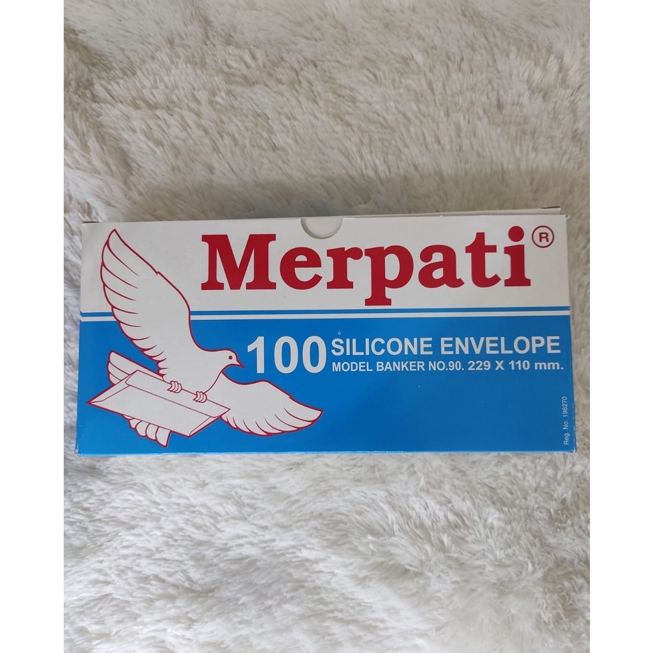 

Trendy Amplop Merpati 9 Besar Silicon Biru Polos 7 gr