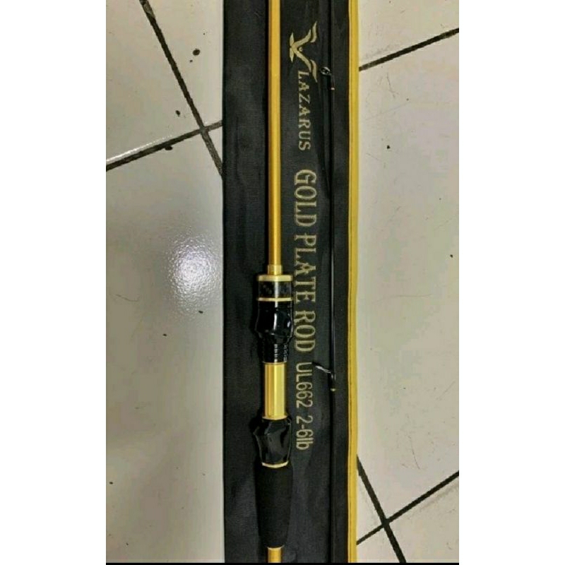 JORAN LAZARUS GOLD PLATE ROD UL 2-6LB 662 PREMIUM
