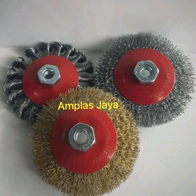 wire brush disc 4 inchsikat kawat gerinda