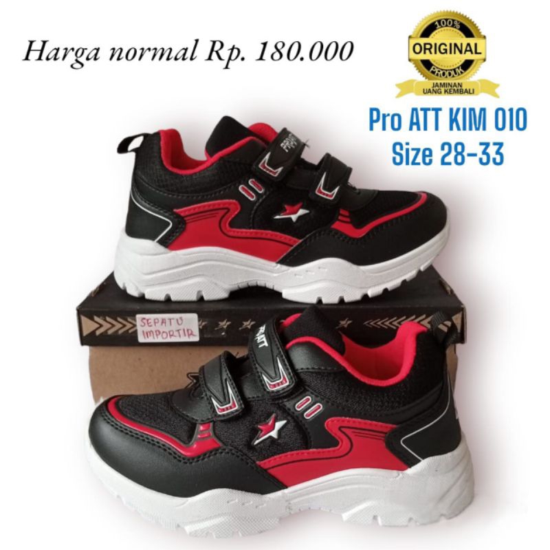 ORIGINAL Sepatu Anak Pro ATT KIM 030 / Sepatu Sneakers Anak import / Sepatu sekolah anak original / 