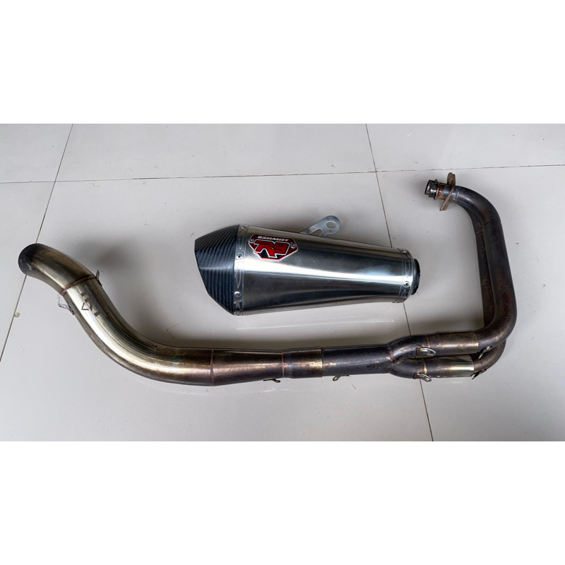 R9 zeta & header trt ninja 250 fi old (NEGO)
