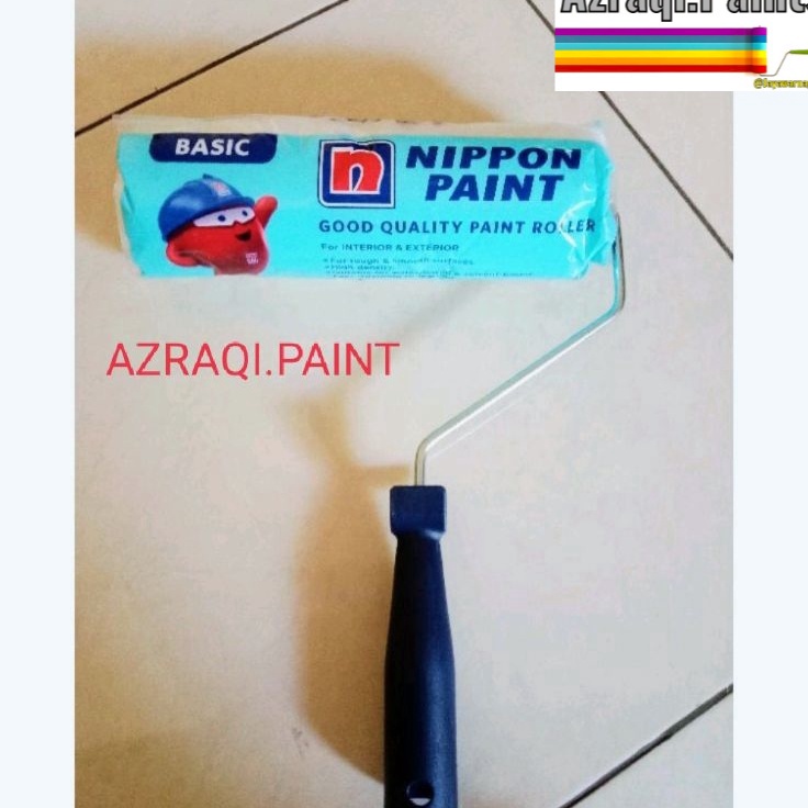 

KUAS ROLL BESAR CAT TEMBOK PAINT ROLLER BIRU KUAS ROLL BIRU 9 INC NIPPON PAINT