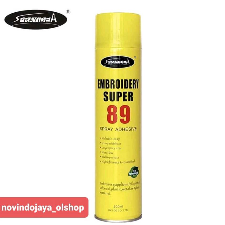 

LEM SEMPROT SUPER 89 SPRAY ADHESIVE SPRAYIDEA KHUSUS JABODETABEK PULAU JAWA