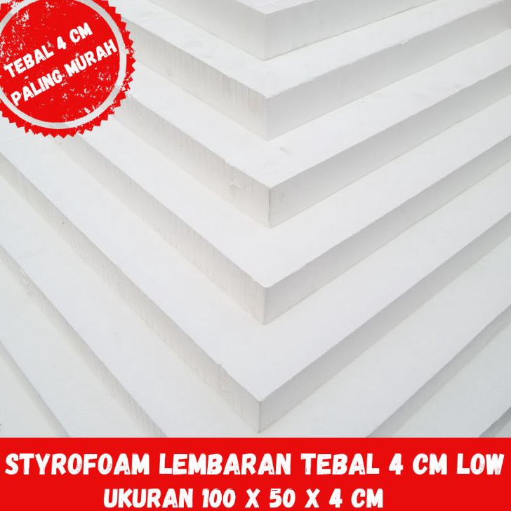 Terlaku styrofoam lembaran 4 cm low  sterofoam lembaran ukuran 4 cm low