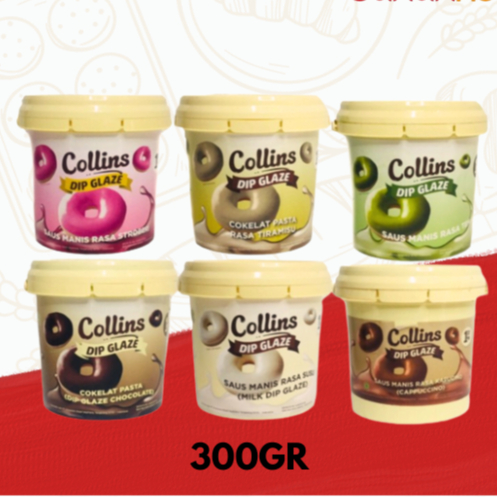 

COLLINS DIP GLAZE 300GR PAIL ALL VARIAN