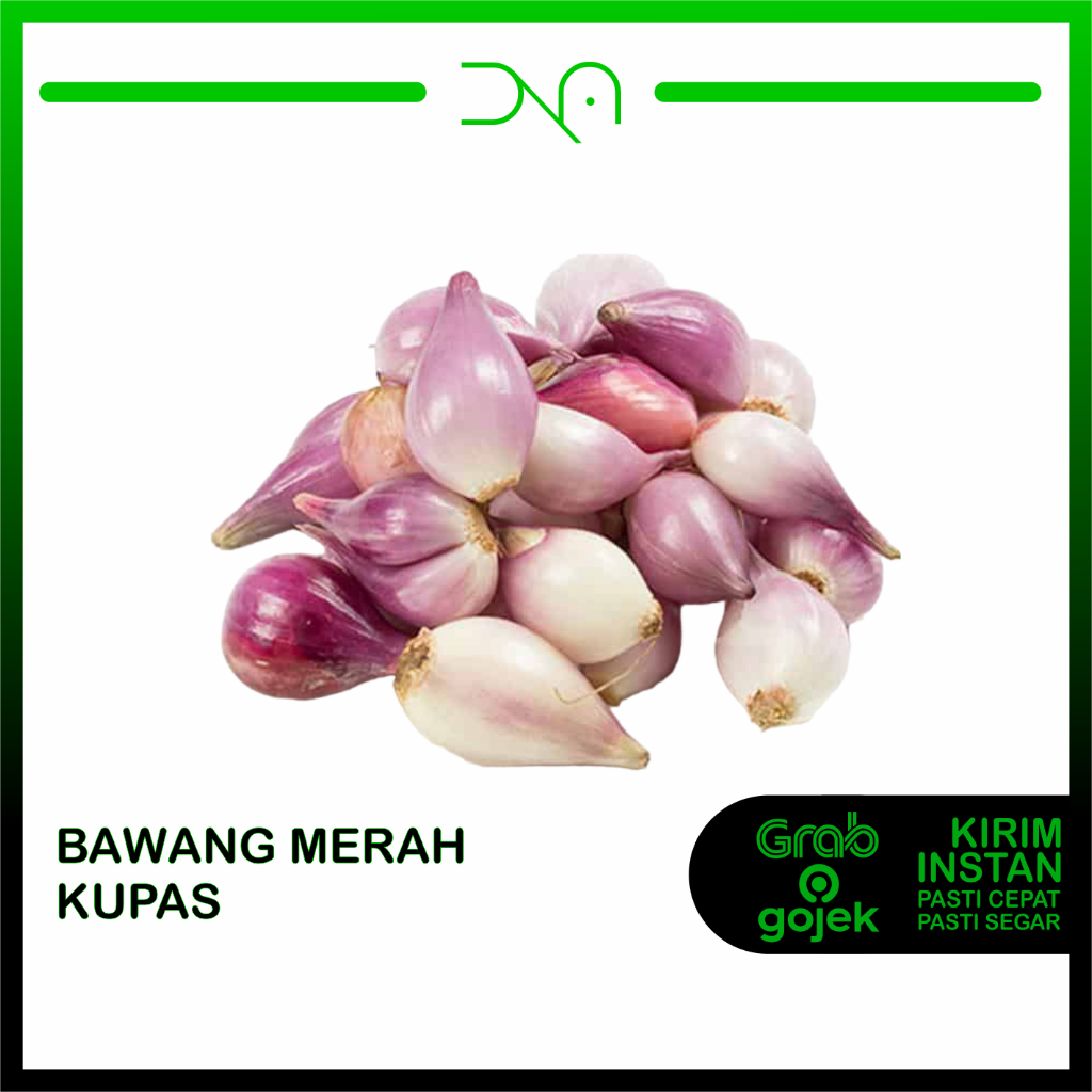 

BAWANG MERAH KUPAS - 100gr | DnA OStore
