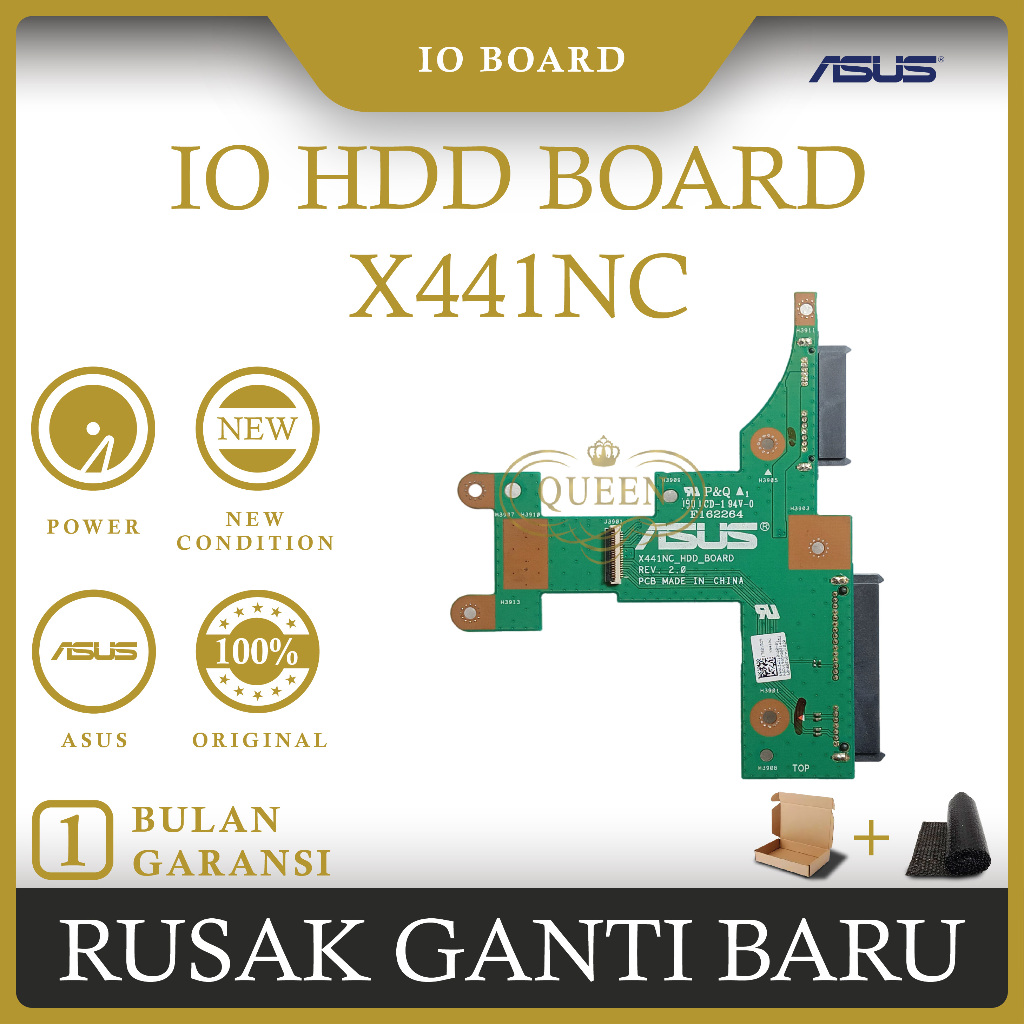 IO HDD BOARD LAPTOP ASUS X441 X441NC REV 2.0 ORIGINAL