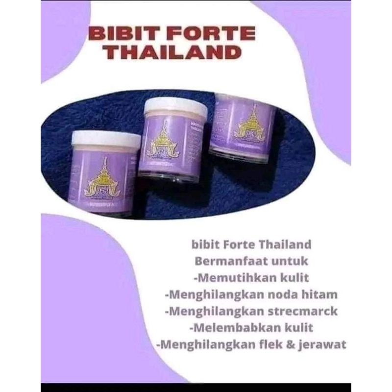 BFT GLOW UP BY AB (bibit Forte Thailand)