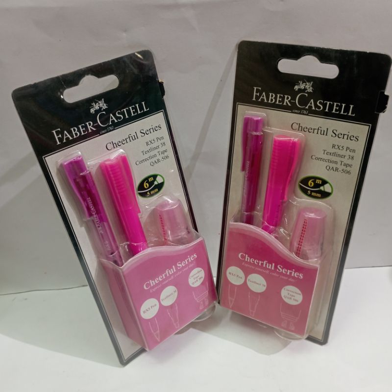 

FABER CASTELL CHEERFUL SERIES / pcs