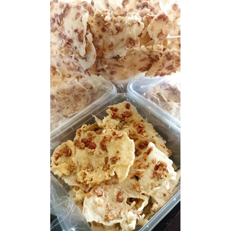 

Peyek Kacang & Peyek Rebon (Uk. Box 1500 ML) Pre-Order