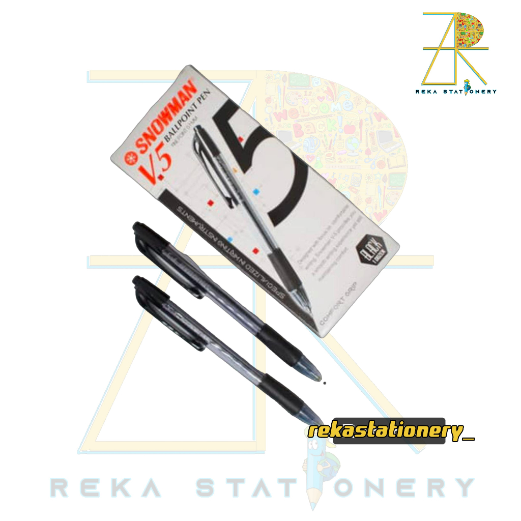 

Pulpen Snowman V-5 - Pulpen Tinta Gel, Ideal untuk Sekolah dan Kantor